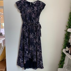 Collective Concepts / Waist-Tie Midi Print Dress / Size M